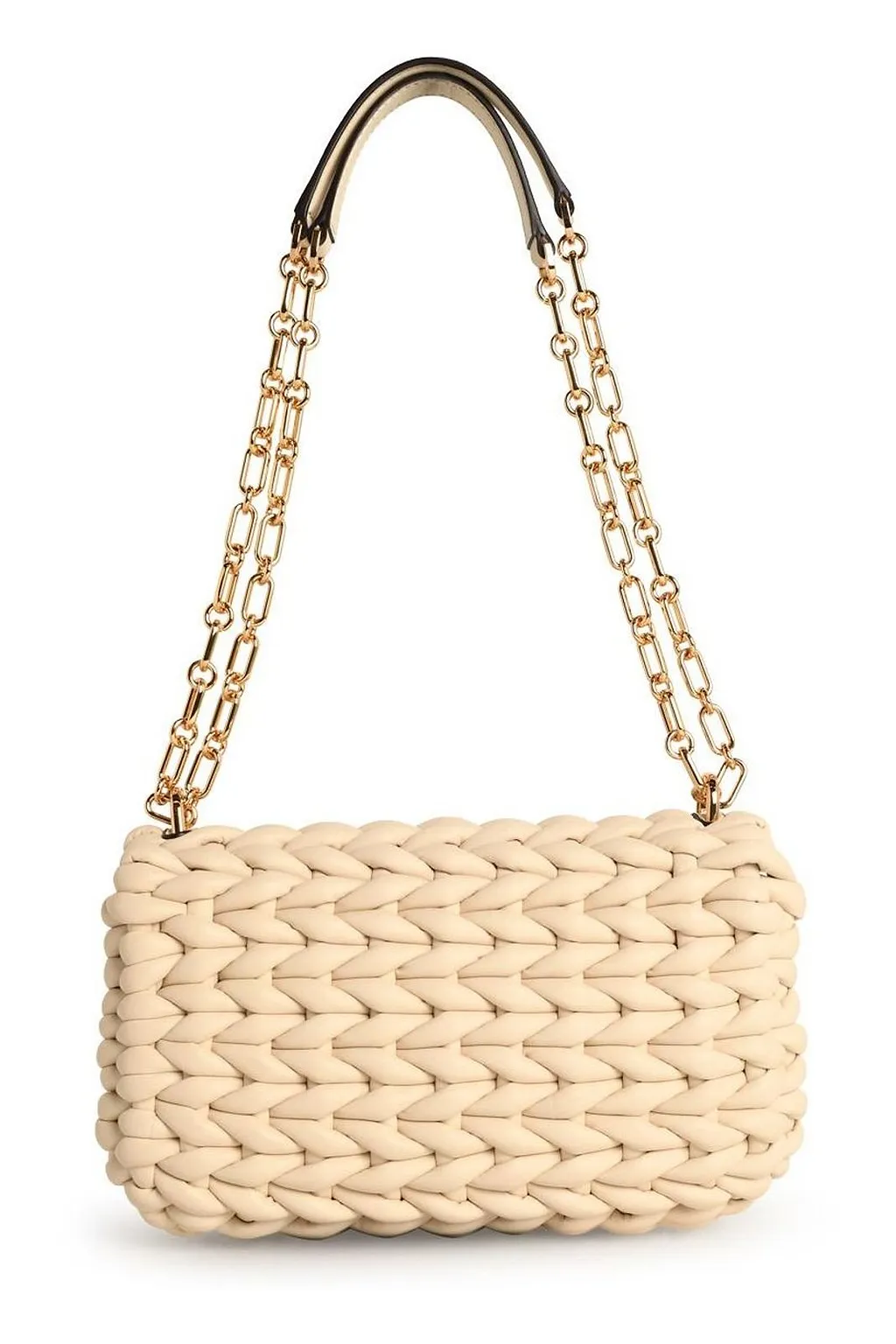 Tribeca Large Hand-Braided Shoulder Bag