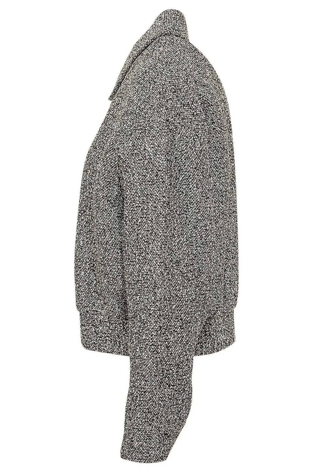 Michael Michael Kors Tweed Zip Bomber Jacket