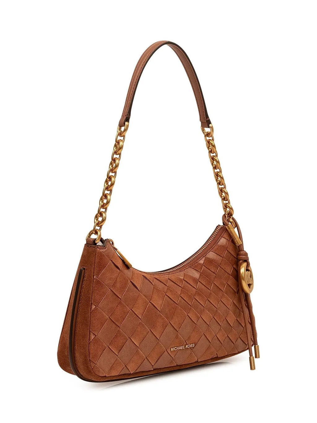 Woven Chain Shoulder Bag