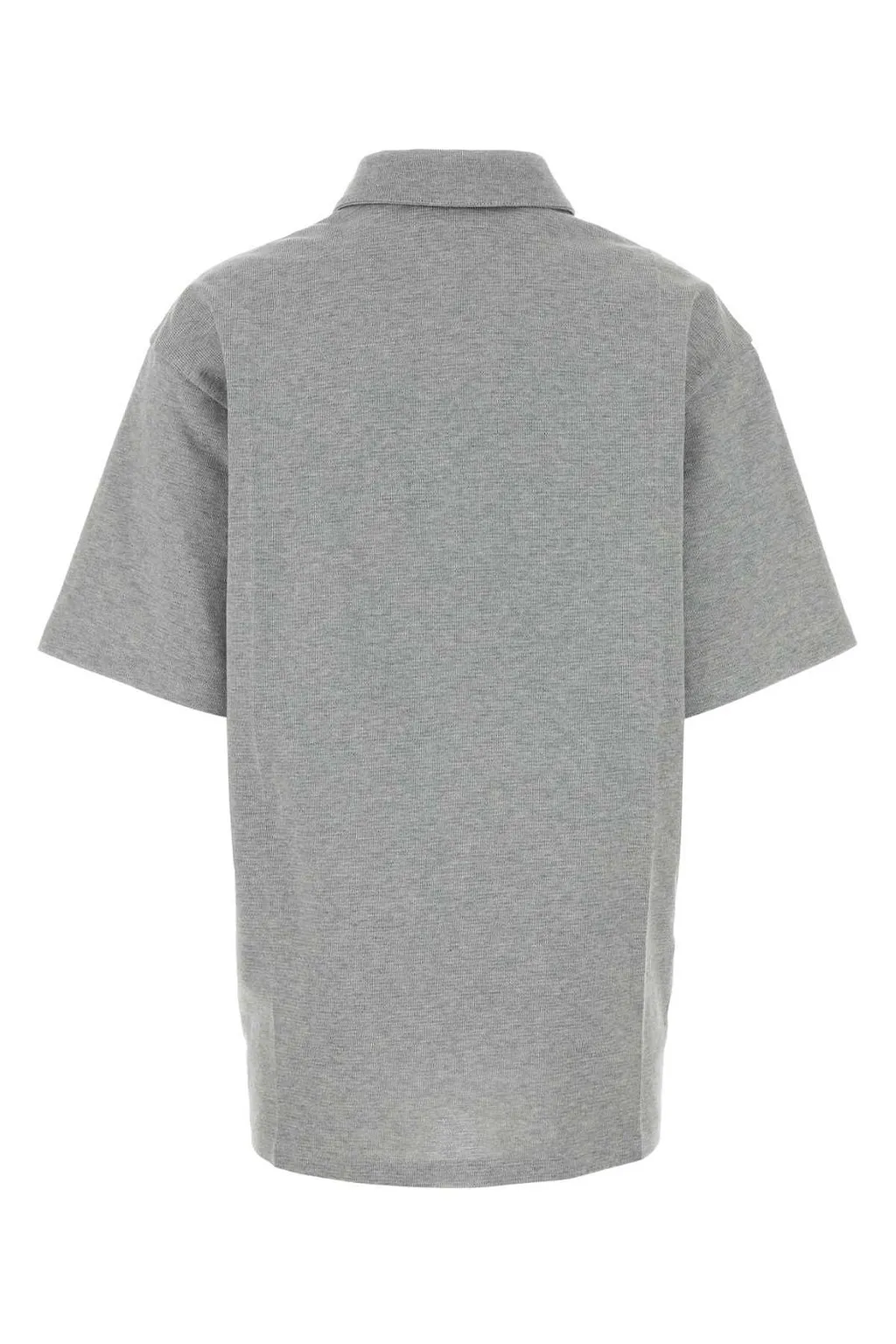 Miu Miu Logo-Detailed Half-Zipped Polo Shirt