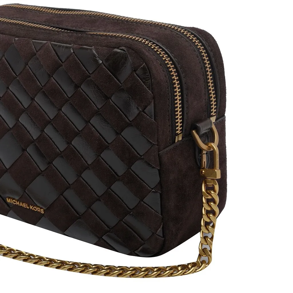 Woven Chain Shoulder Bag