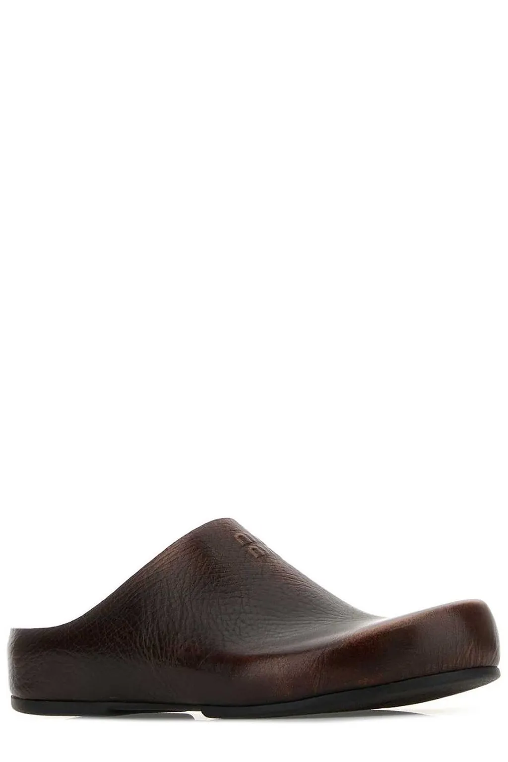 Miu Miu Logo-Embossed Mules