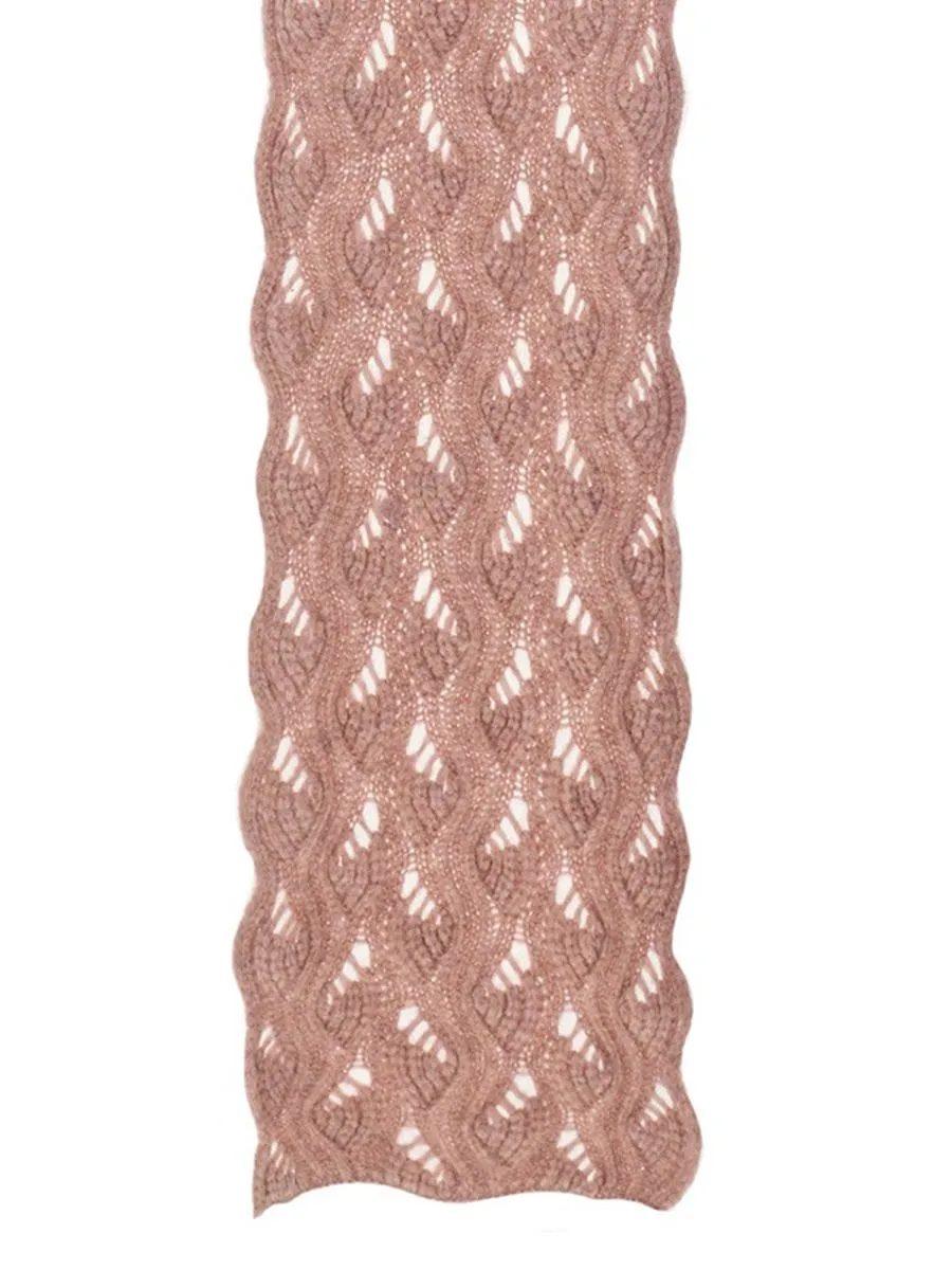 Mila SchÖN Cable Knitted Scarf
