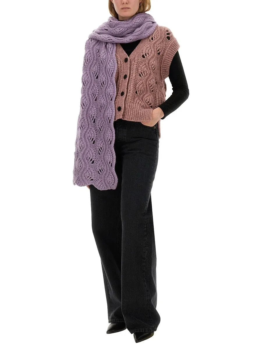 Mila SchÖN Crochet Knitted Vest