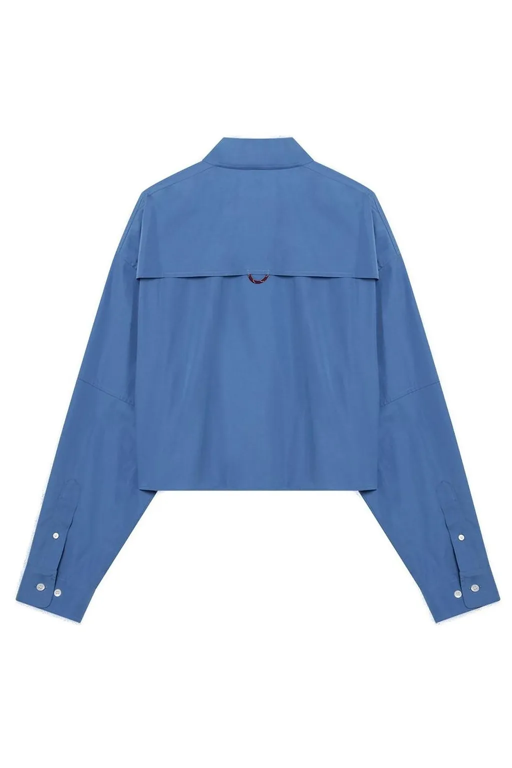 Miu Miu Logo-Embroidered Button-Up Shirt