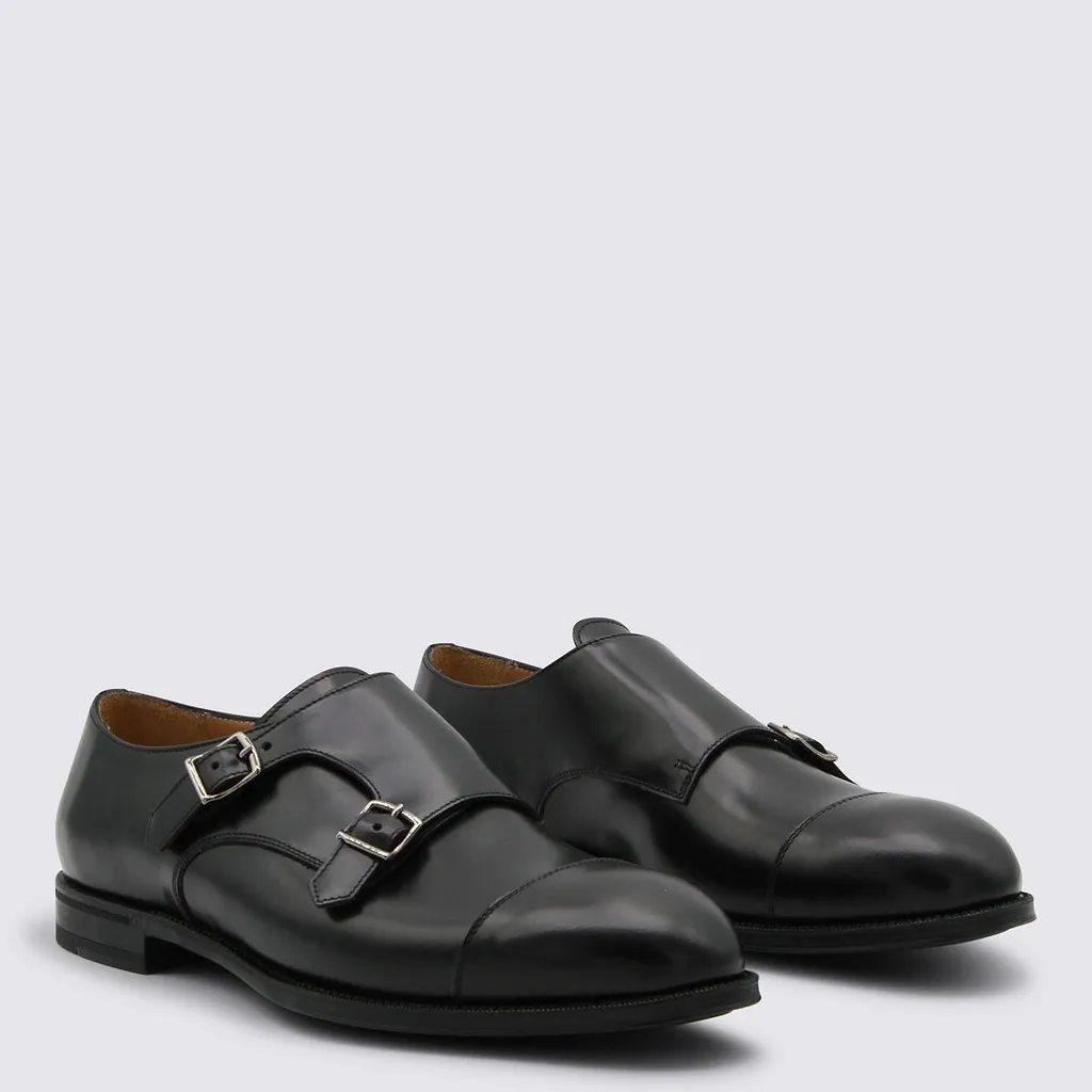 Mille885 Calvi Double-Buckle Monk Shoes