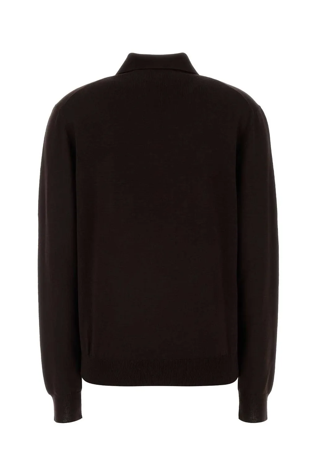 Miu Miu Logo-Embroidered Knitted Polo Shirt