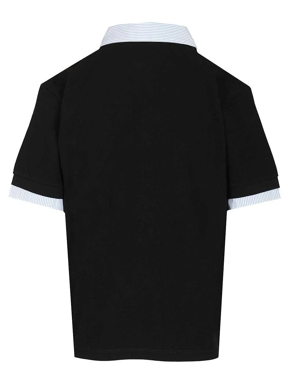 Miu Miu Logo-Embroidered Short-Sleeved Polo Shirt