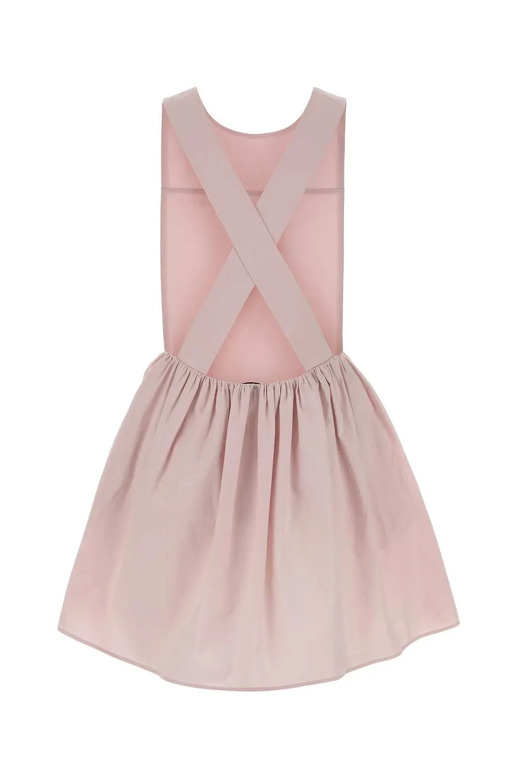 Miu Miu Logo-Embroidered Sleeveless Dress