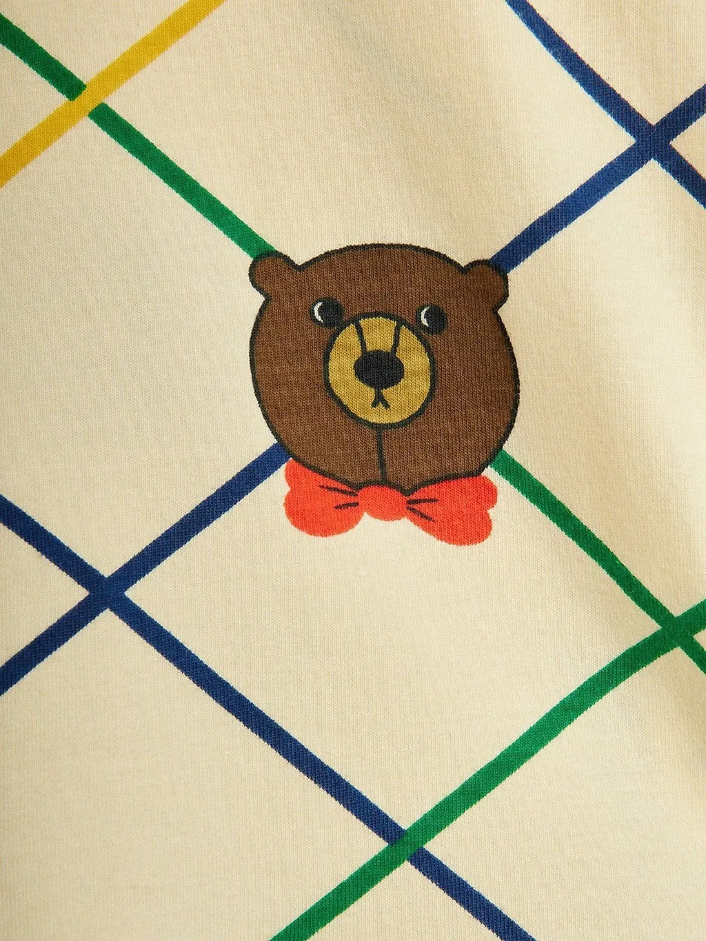 Mini Rodini Bear Check Long Sleeved T-Shirt