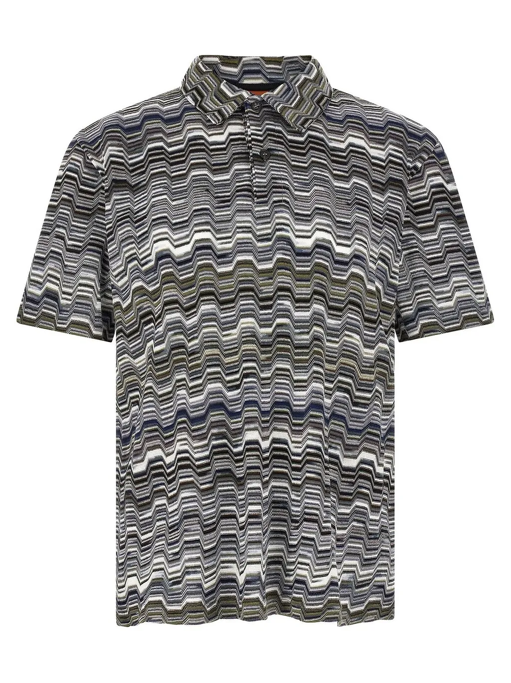 Missoni Zigzag Jacquard Polo Shirt