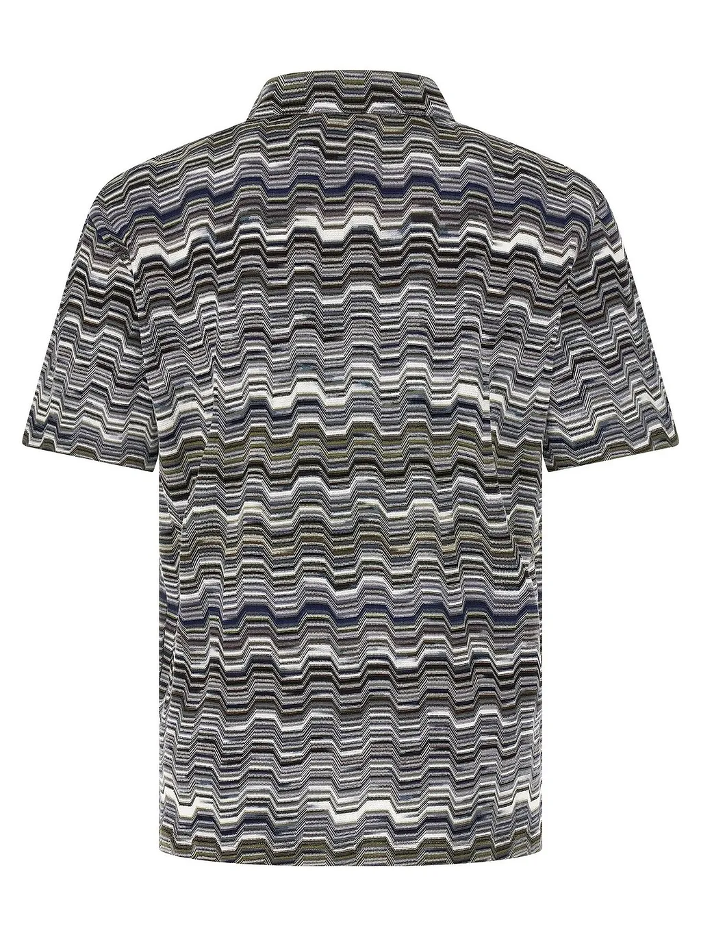 Missoni Zigzag Jacquard Polo Shirt