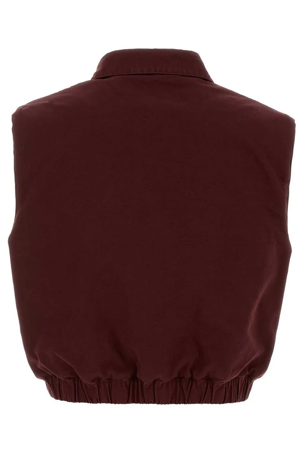 Miu Miu Logo-Embroidered Zipped Gilet
