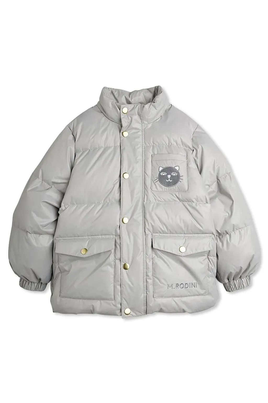 Cat Patch Hooded Jacket