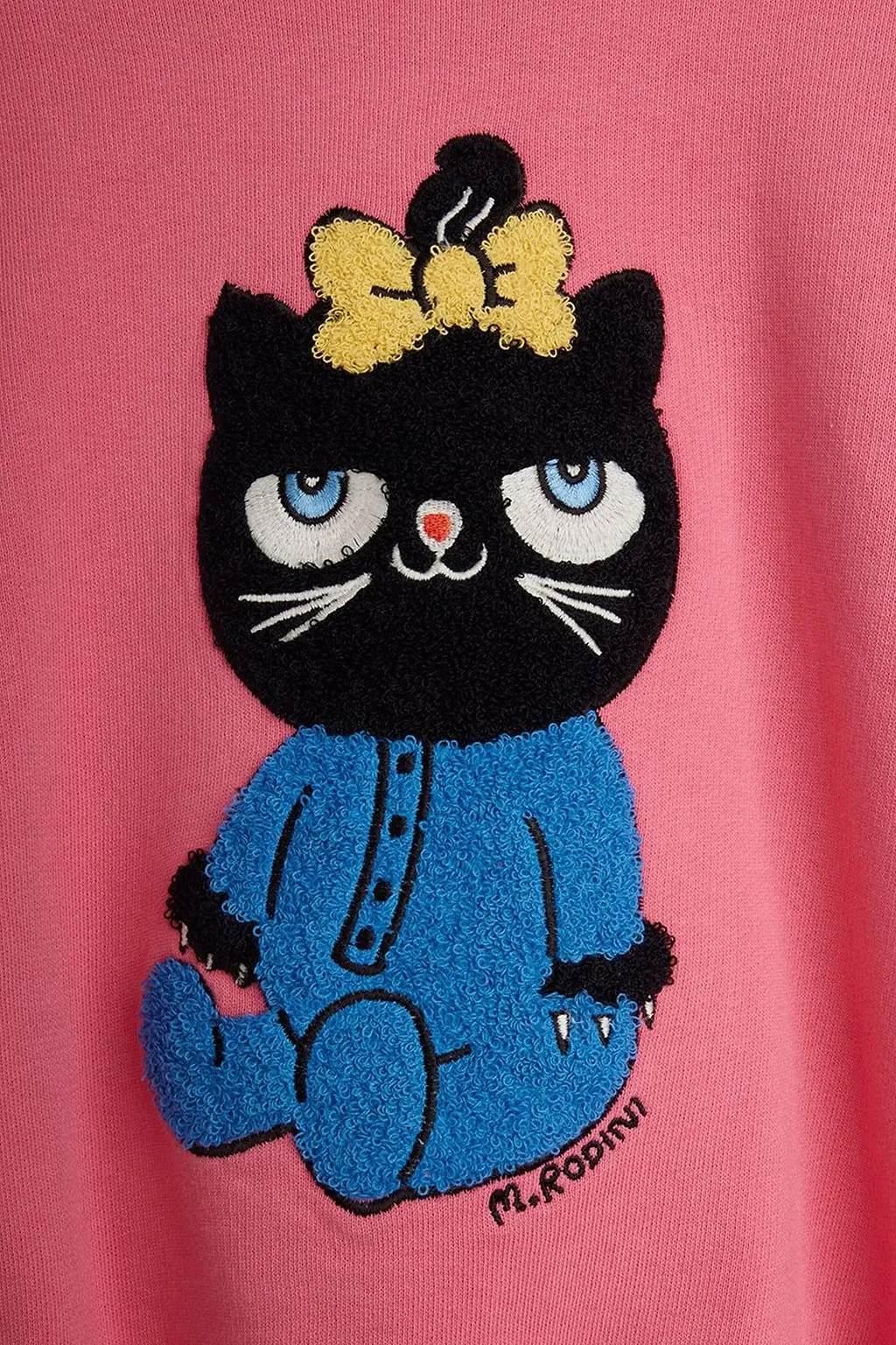Cat Motif Sweatshirt