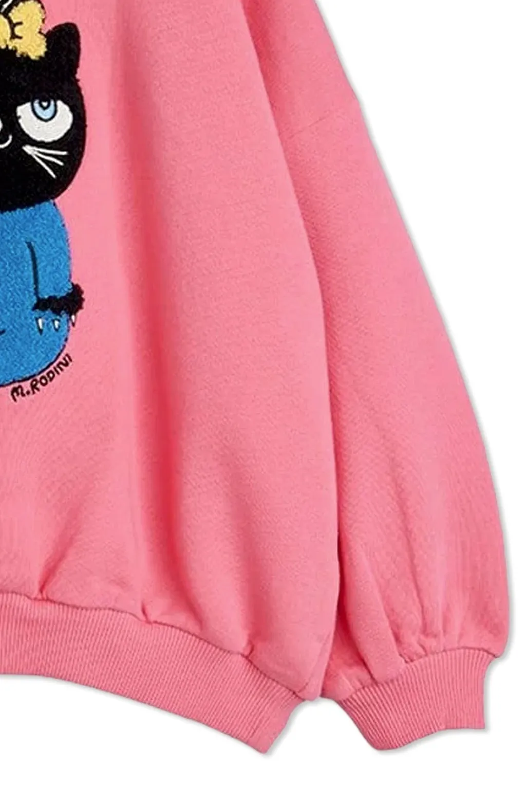Cat Motif Sweatshirt