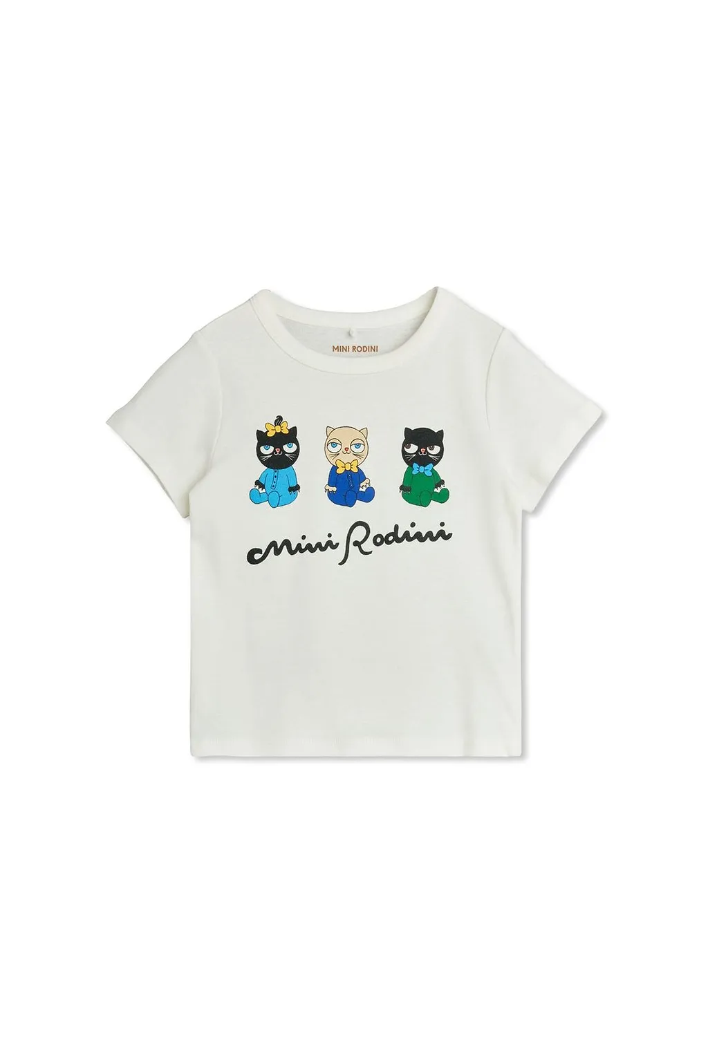 Mini Rodini Cat Print T-Shirt