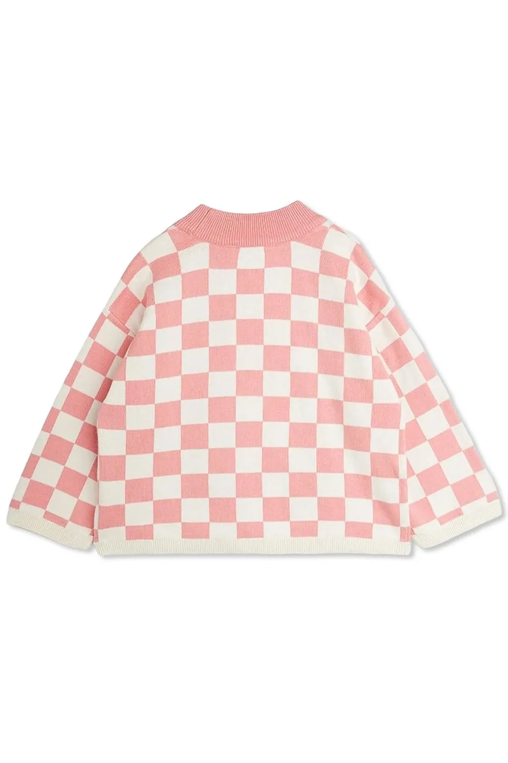 Mini Rodini Check Pattern Crewneck Jumper