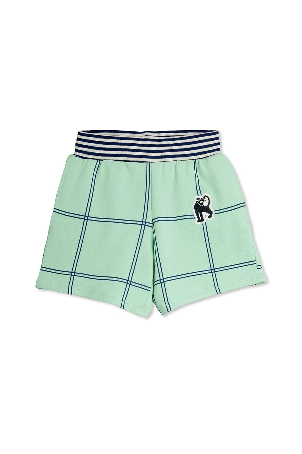 Mini Rodini Checked Patch Shorts