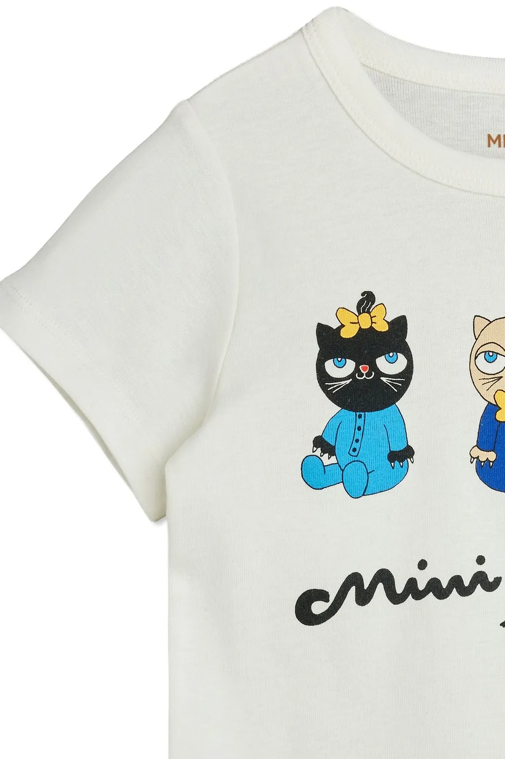 Mini Rodini Cat Print T-Shirt