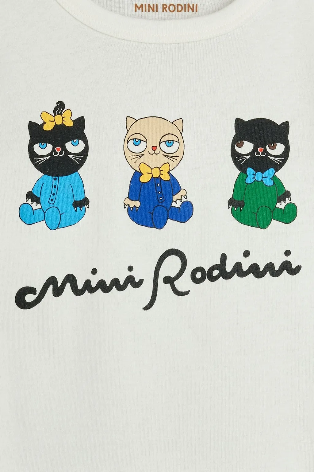 Mini Rodini Cat Print T-Shirt