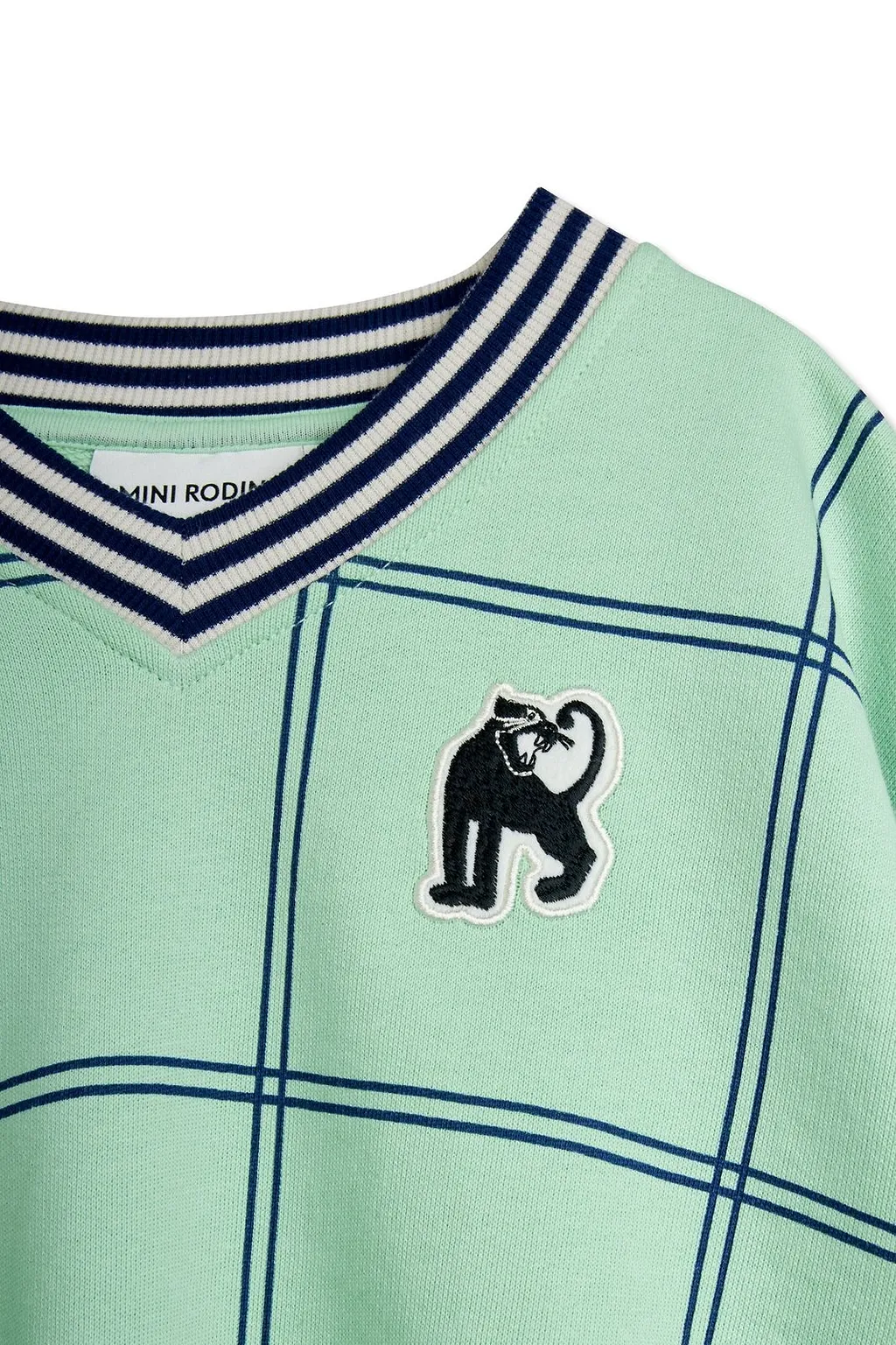 Mini Rodini Check Panther Sweatshirt
