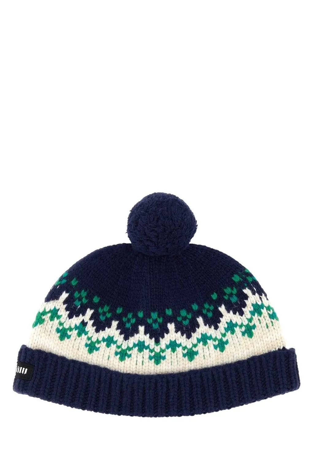 Miu Miu Logo-Patch Beanie