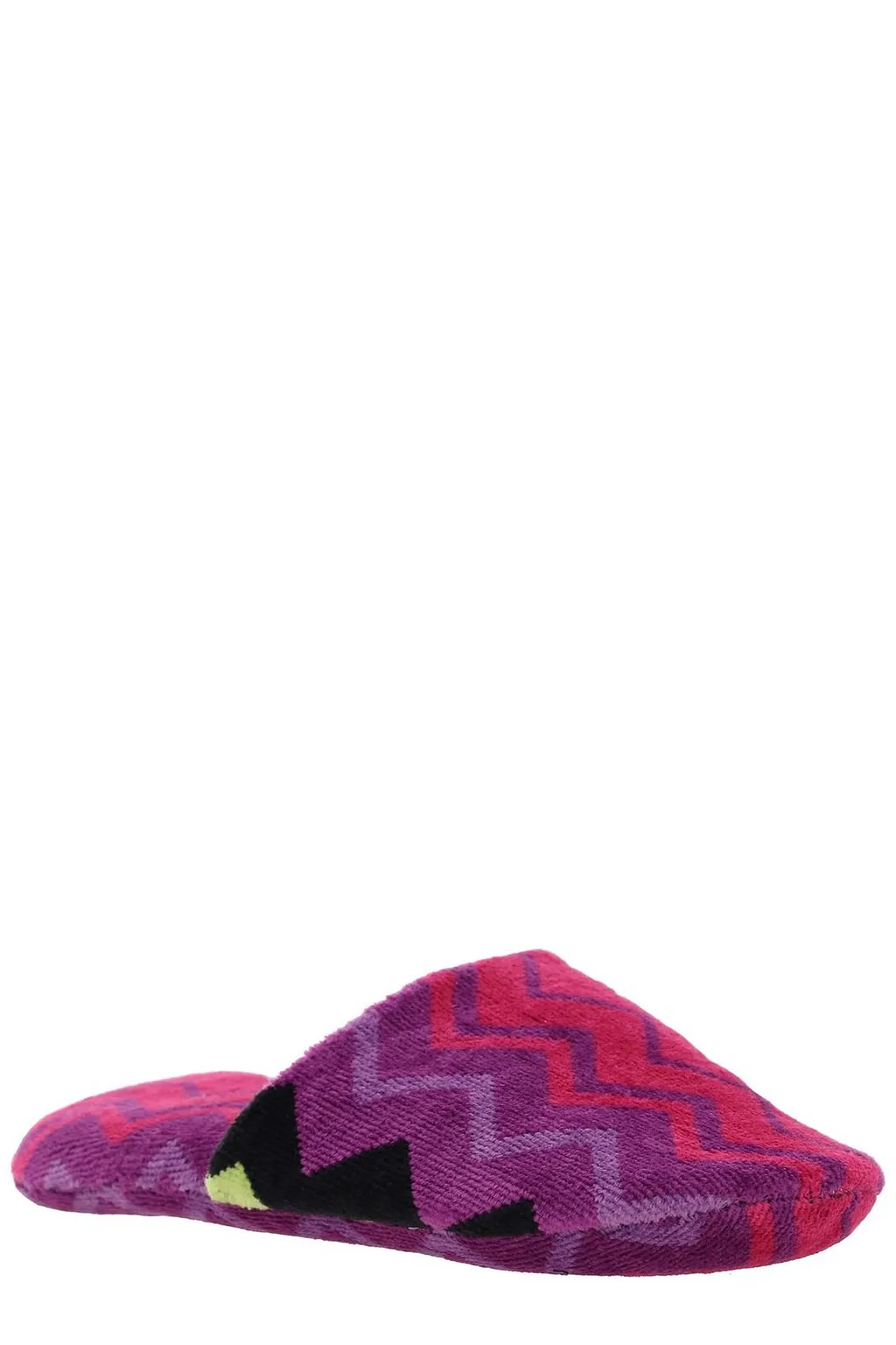 Missoni Home Zigzag Patterned Slip-On Slippers