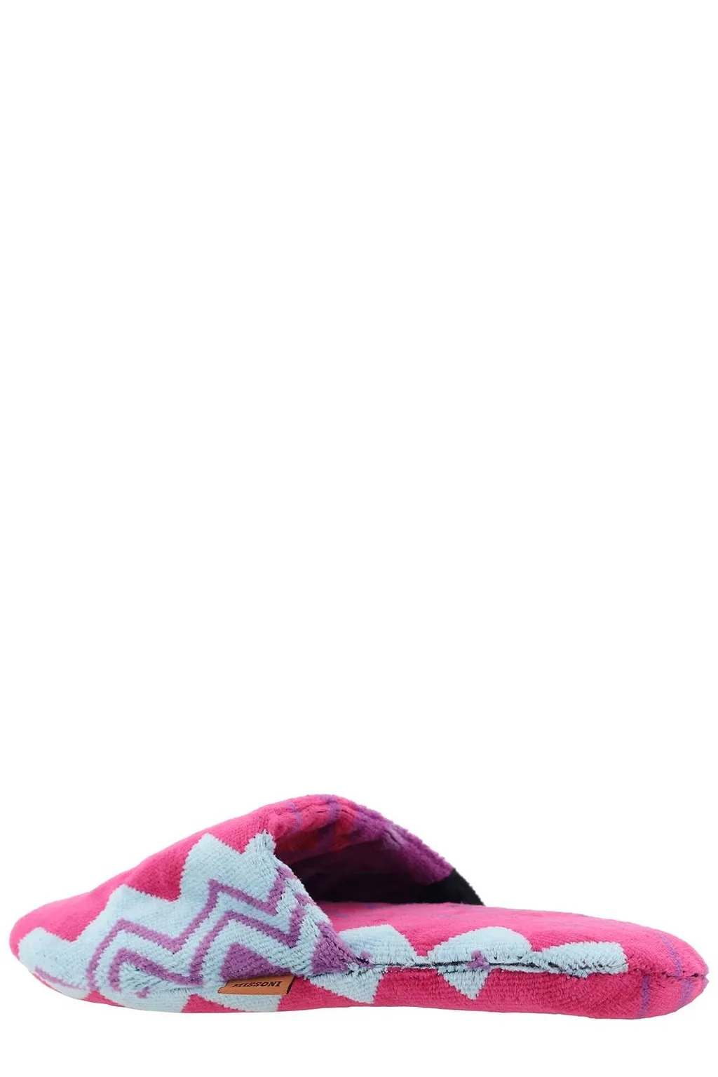 Missoni Home Zigzag Patterned Slip-On Slippers