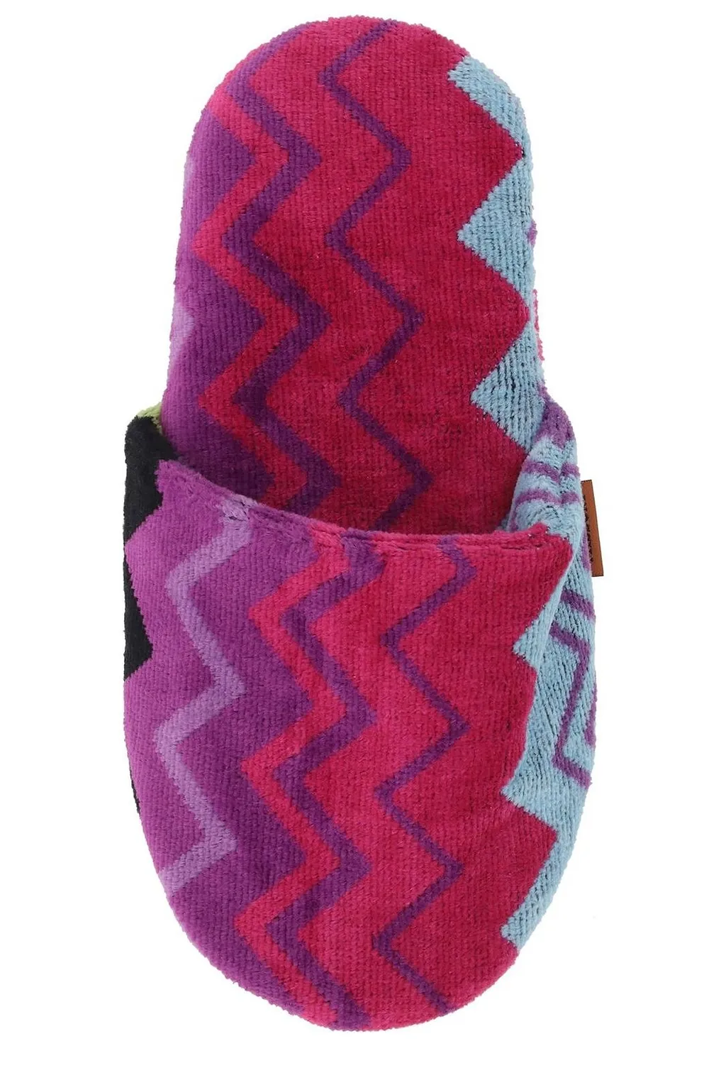 Missoni Home Zigzag Patterned Slip-On Slippers