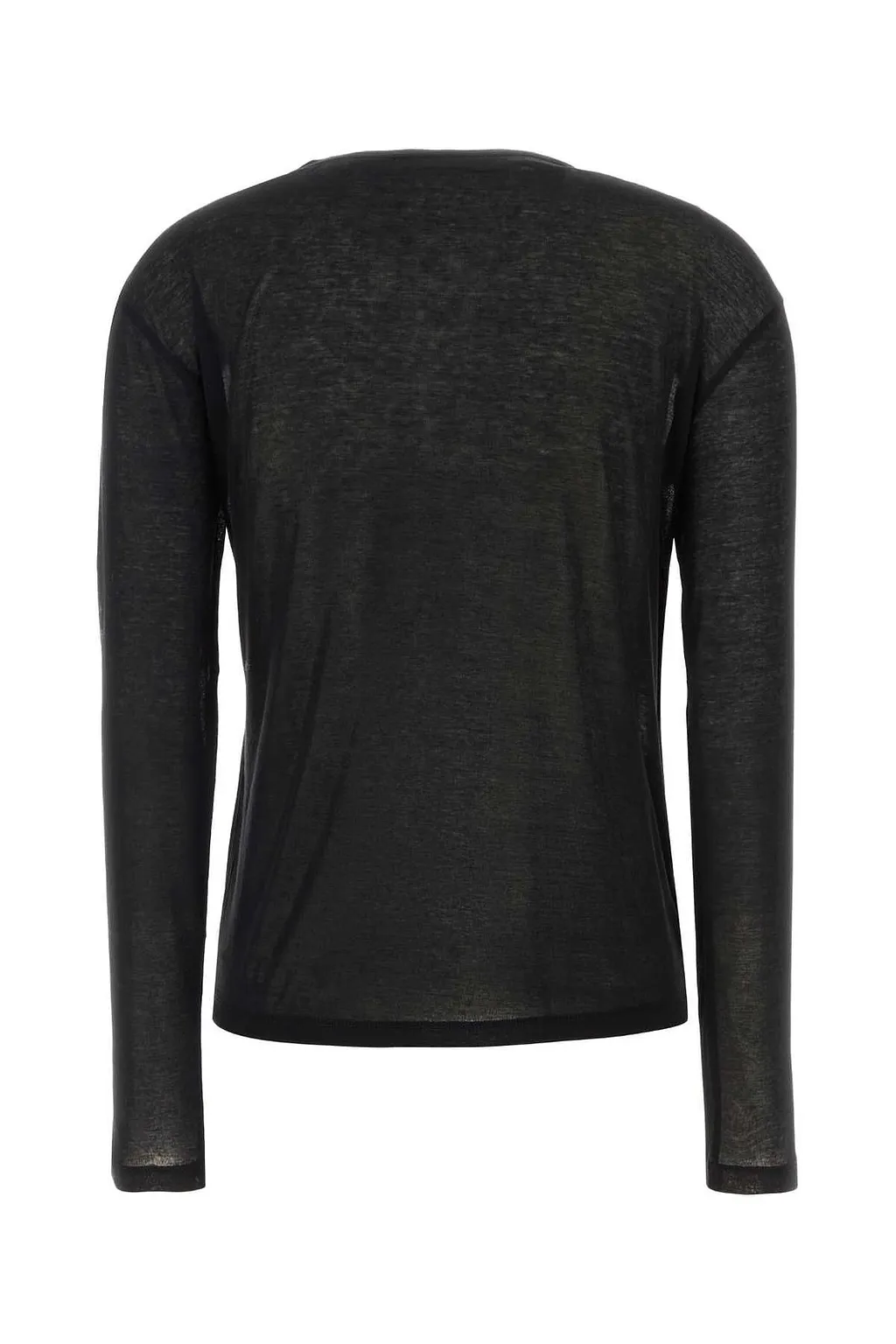 Miu Miu Logo-Patch Long-Sleeved T-Shirt