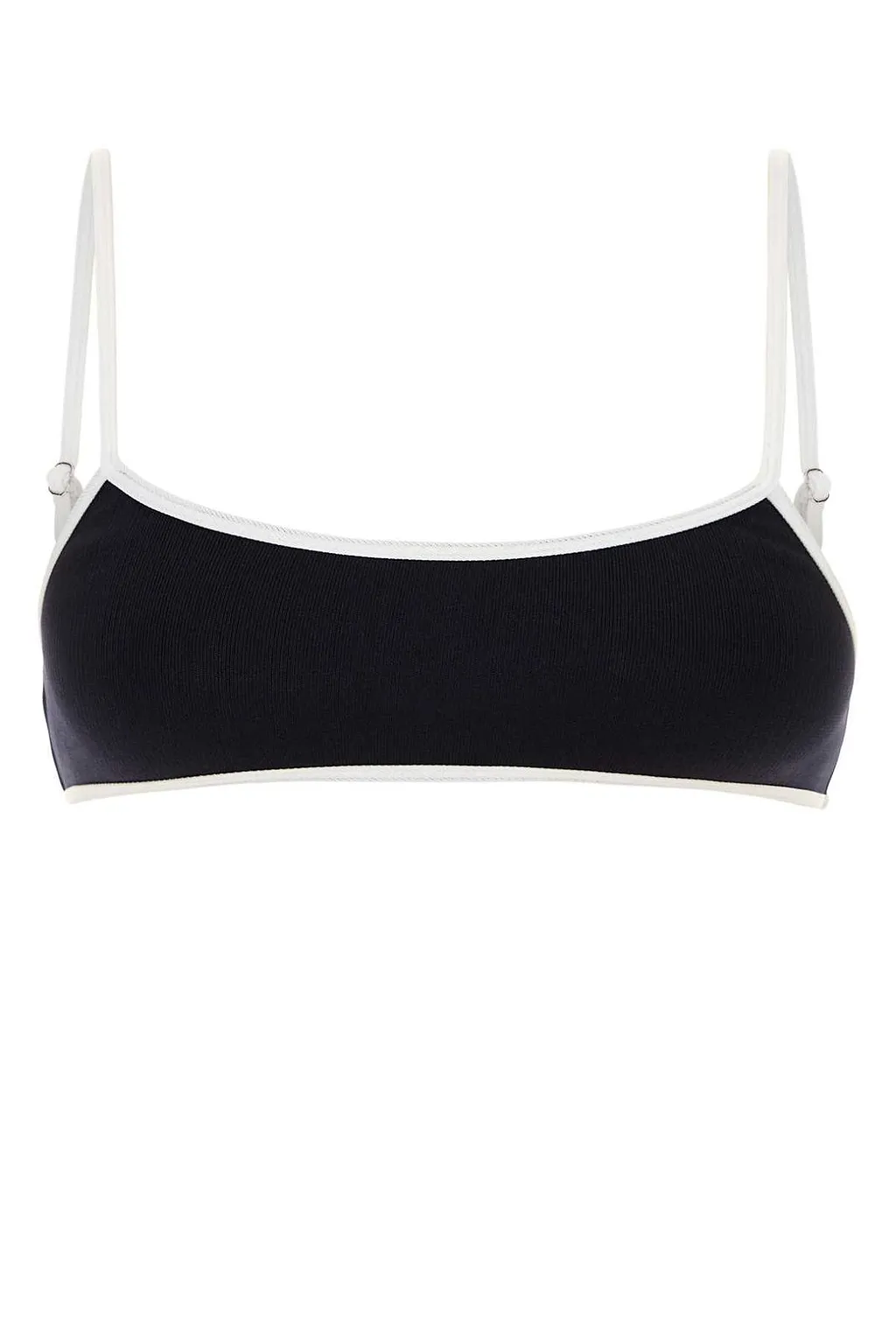 Miu Miu Technical-Knit Swimsuit Top