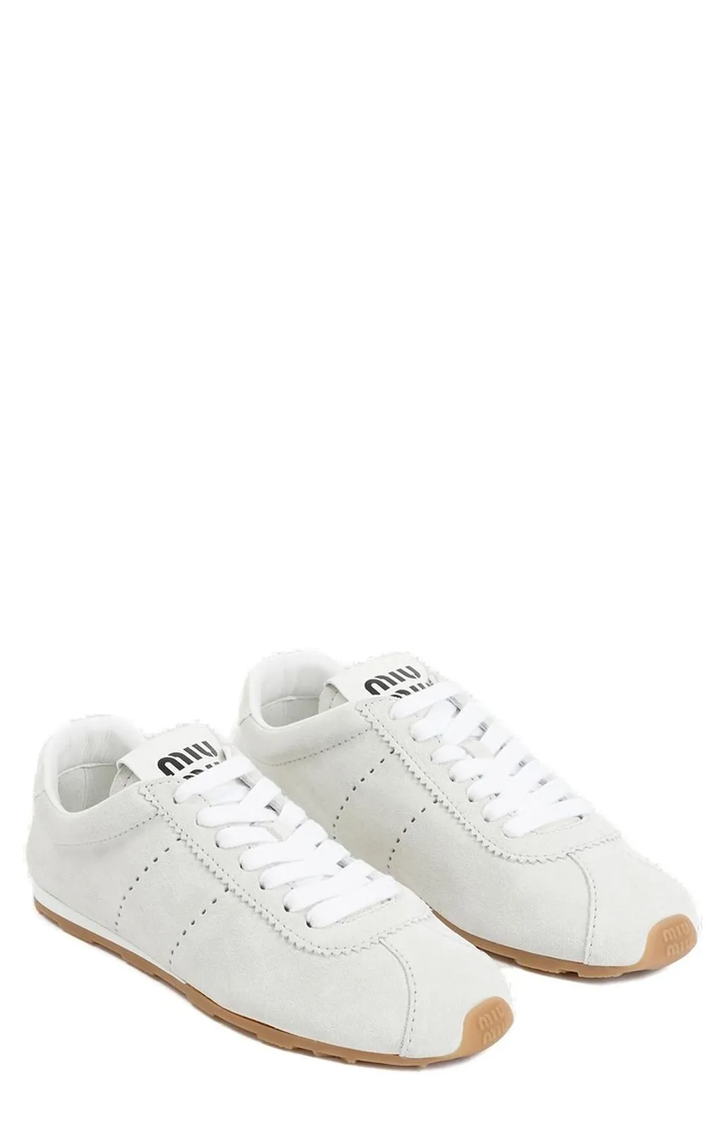 Miu Miu Plume Low-Top Sneakers