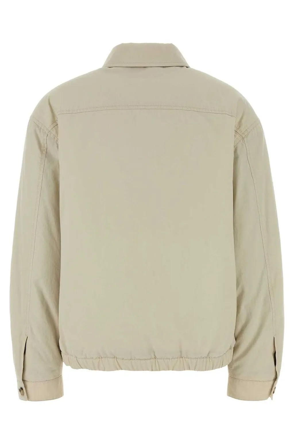 Miu Miu Logo Zip-Up Jacket