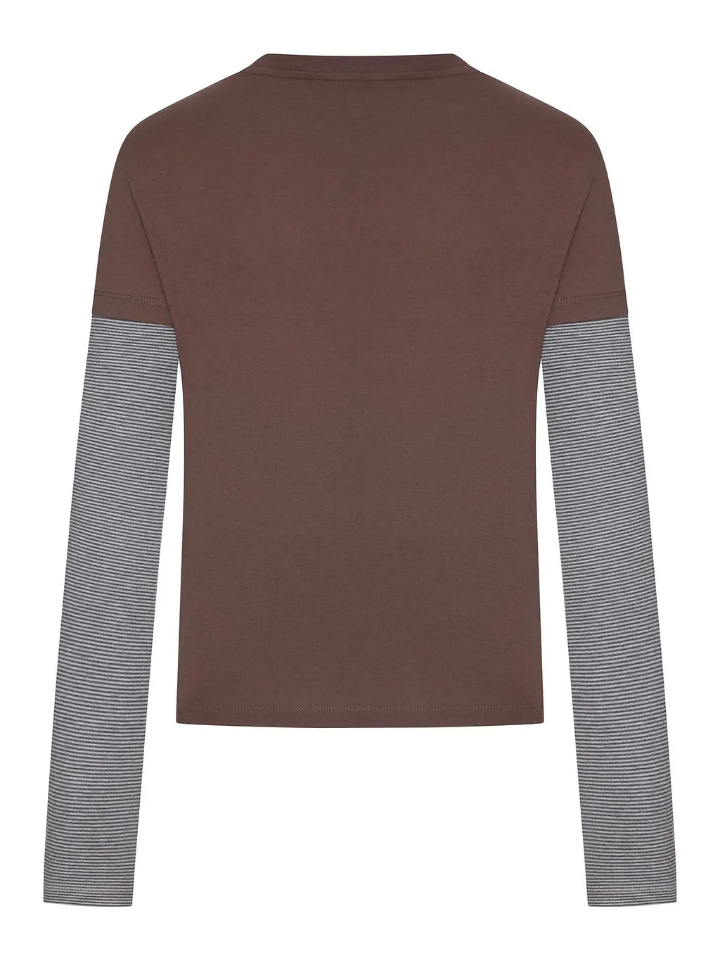 Miu Miu Long-Sleeved Layered T-Shirt