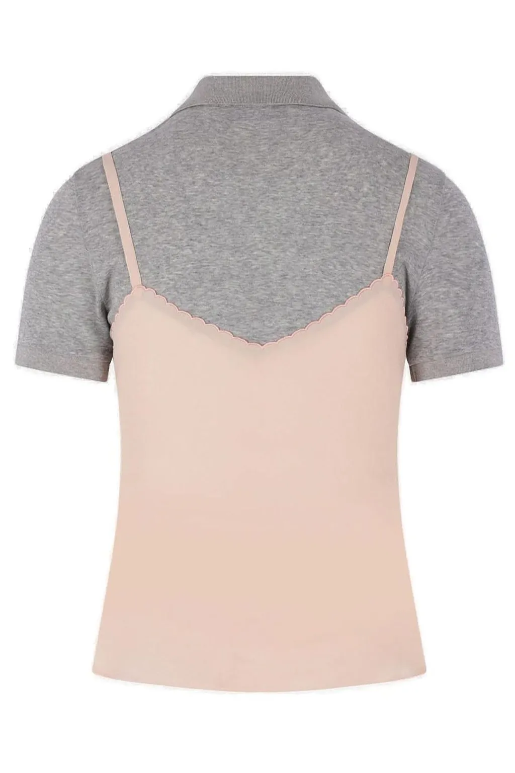 Miu Miu Marocain Crepe Top