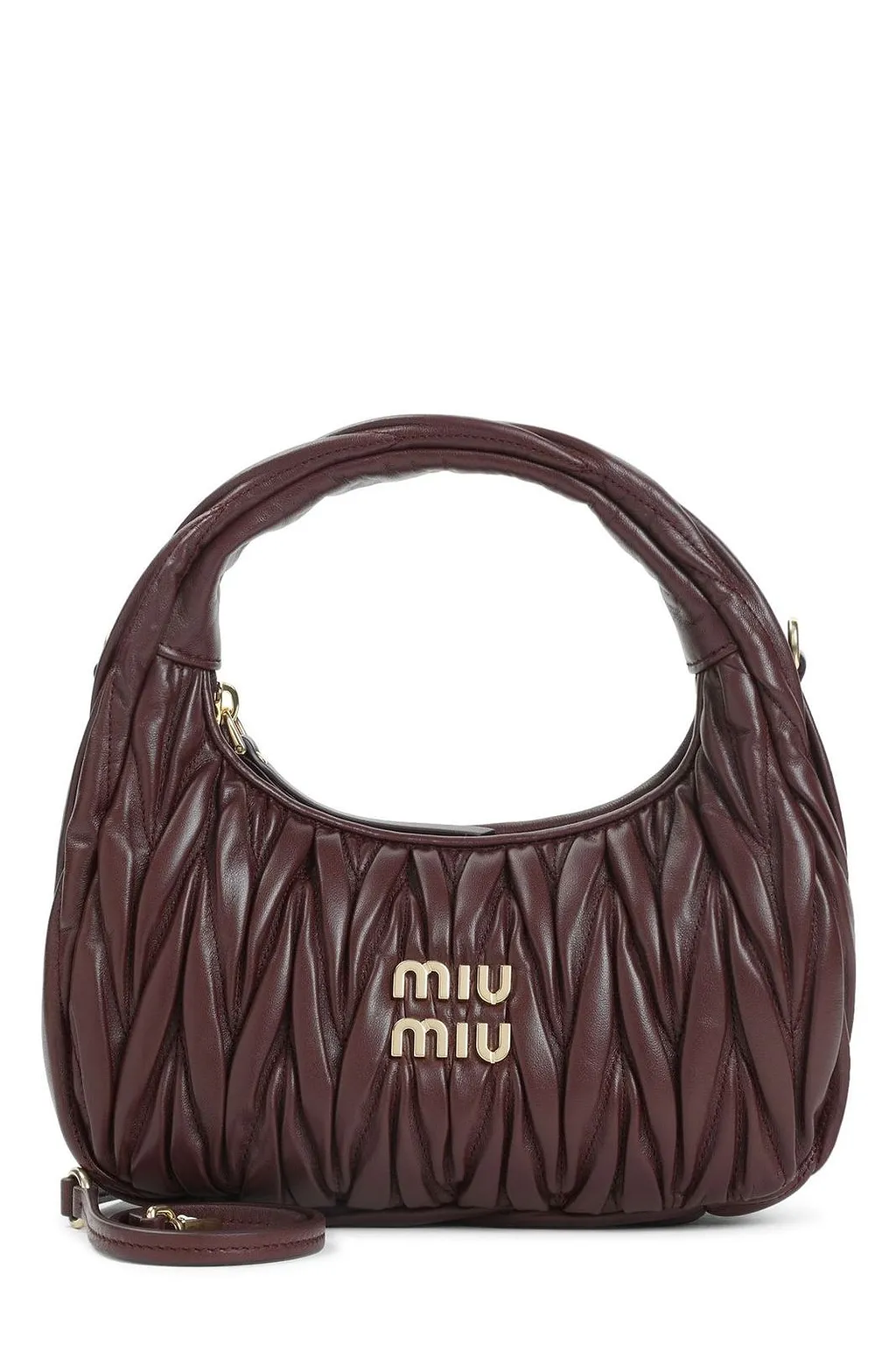 Miu Miu Matelassé Zipped Handbag