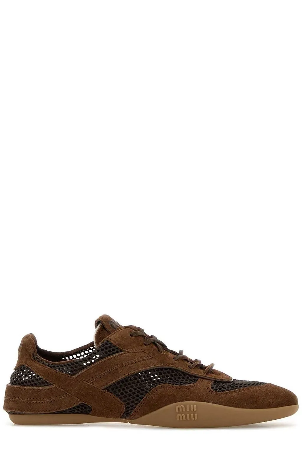 Miu Miu Mesh-Panelled Sneakers