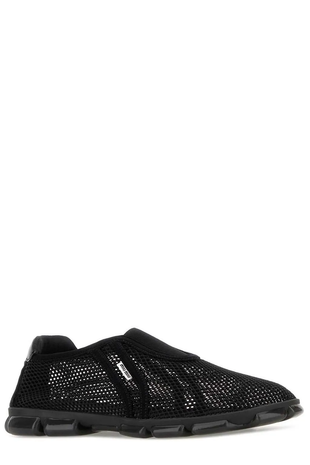 Miu Miu Mesh Slip-On Sneakers