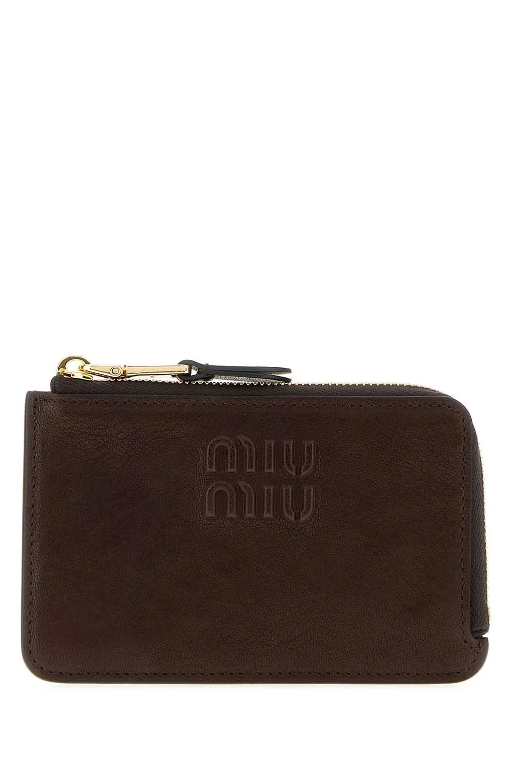 Miu Miu Minuteria Zip Card Holder Wallet