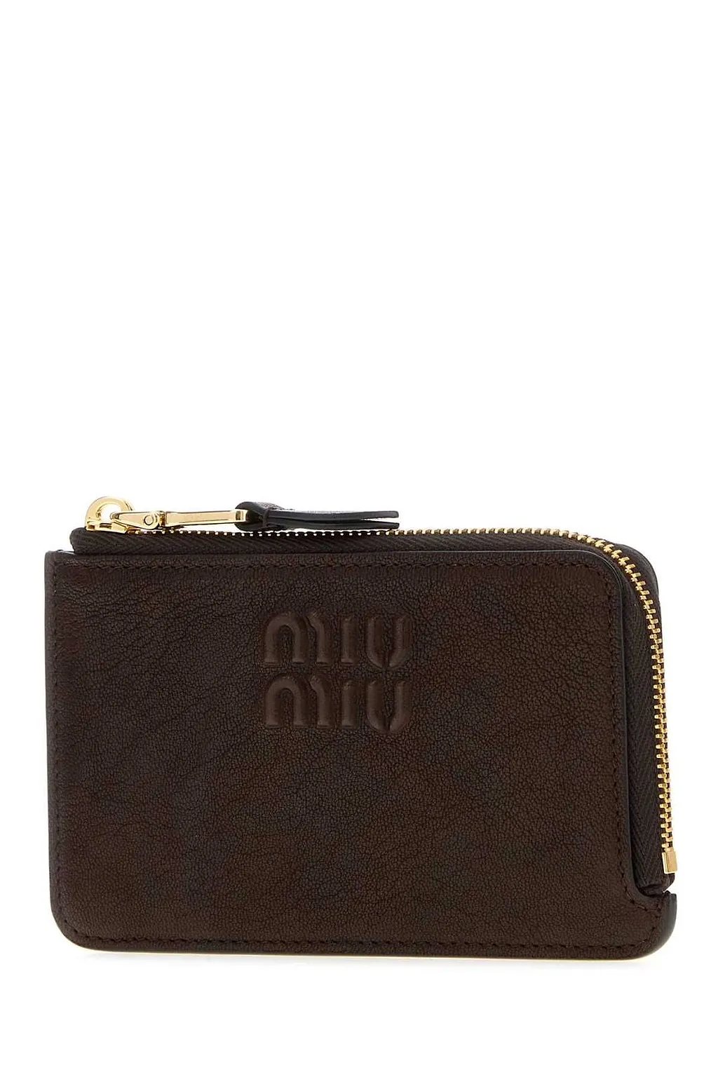 Miu Miu Minuteria Zip Card Holder Wallet
