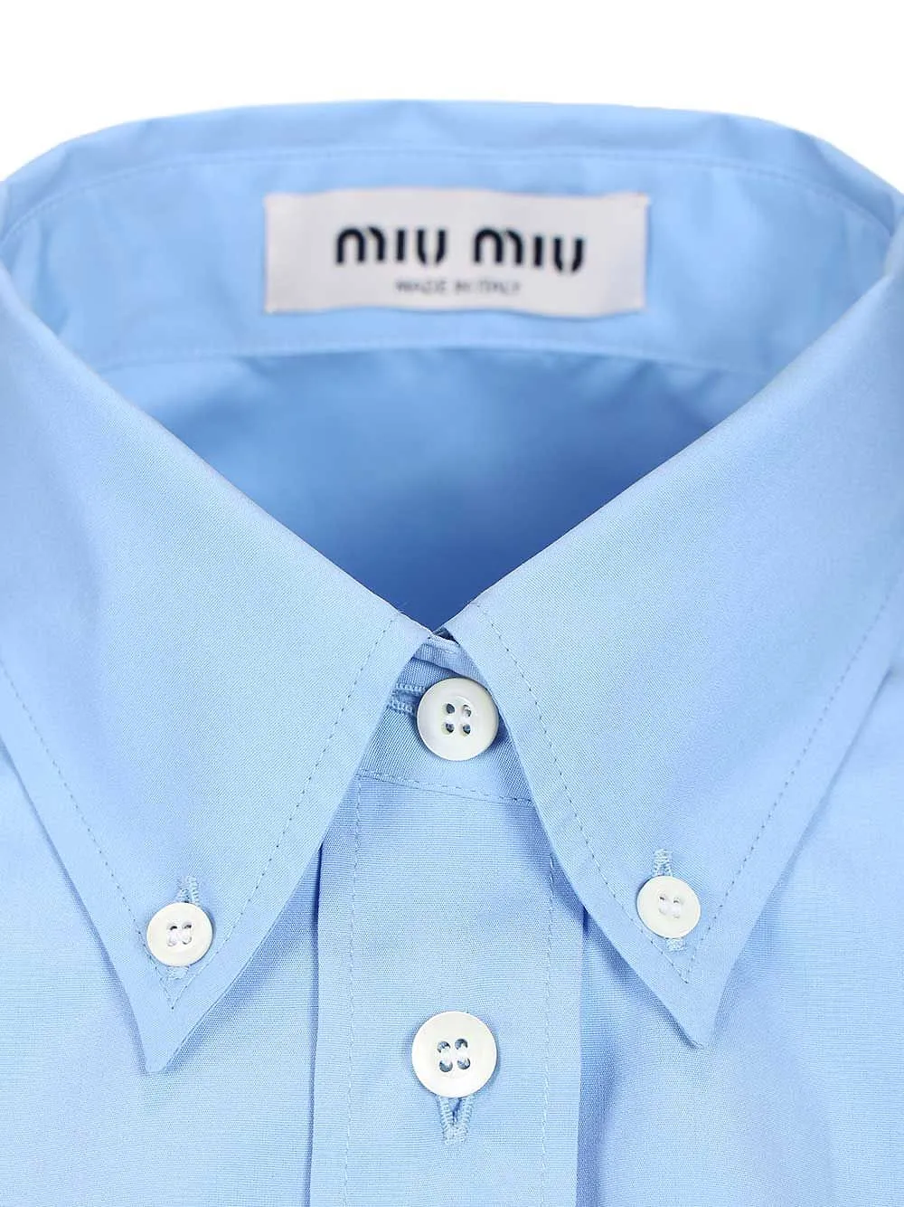 Miu Miu Open Sides Sleeveless Shirt