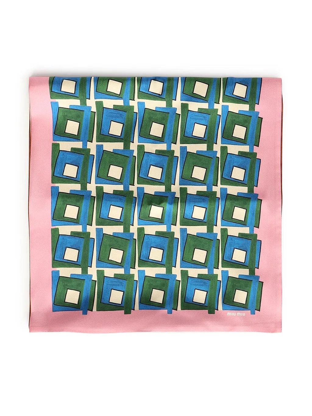 Miu Miu Pattern-Printed Scarf