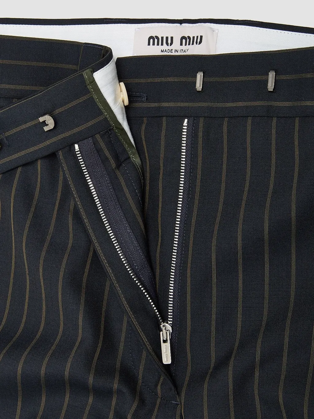 Miu Miu Pinstriped Trousers