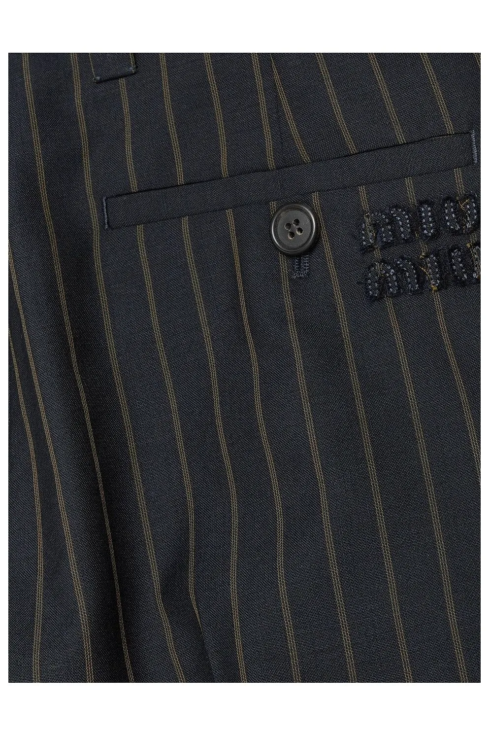 Miu Miu Pinstriped Trousers