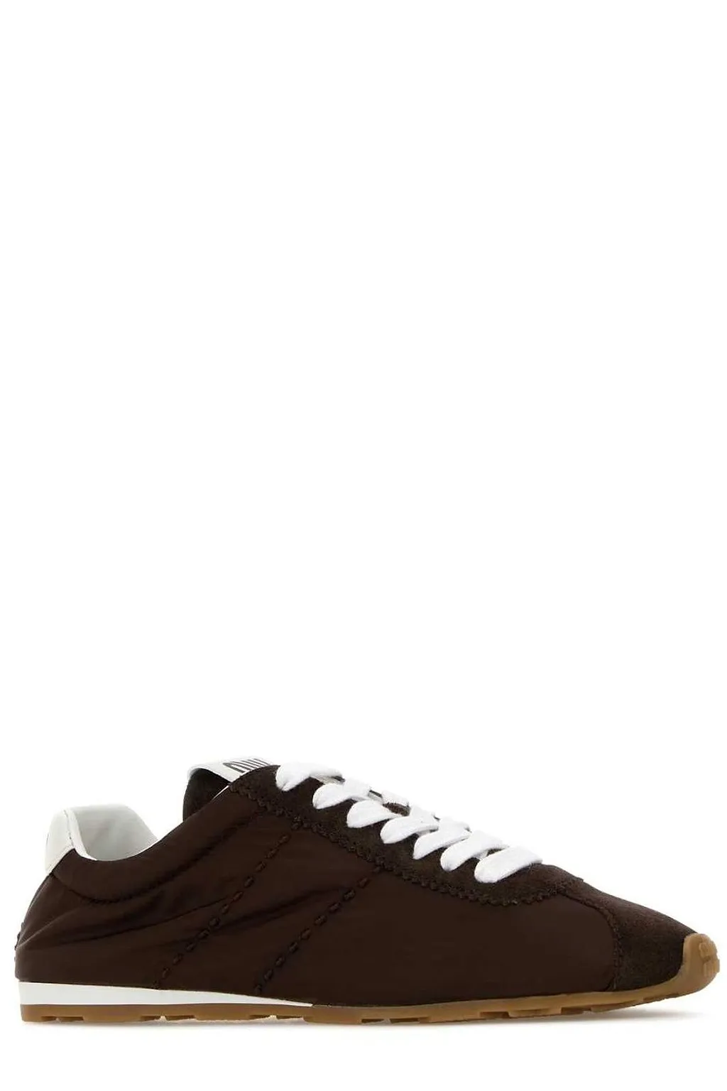 Miu Miu Plume Lace-Up Sneakers