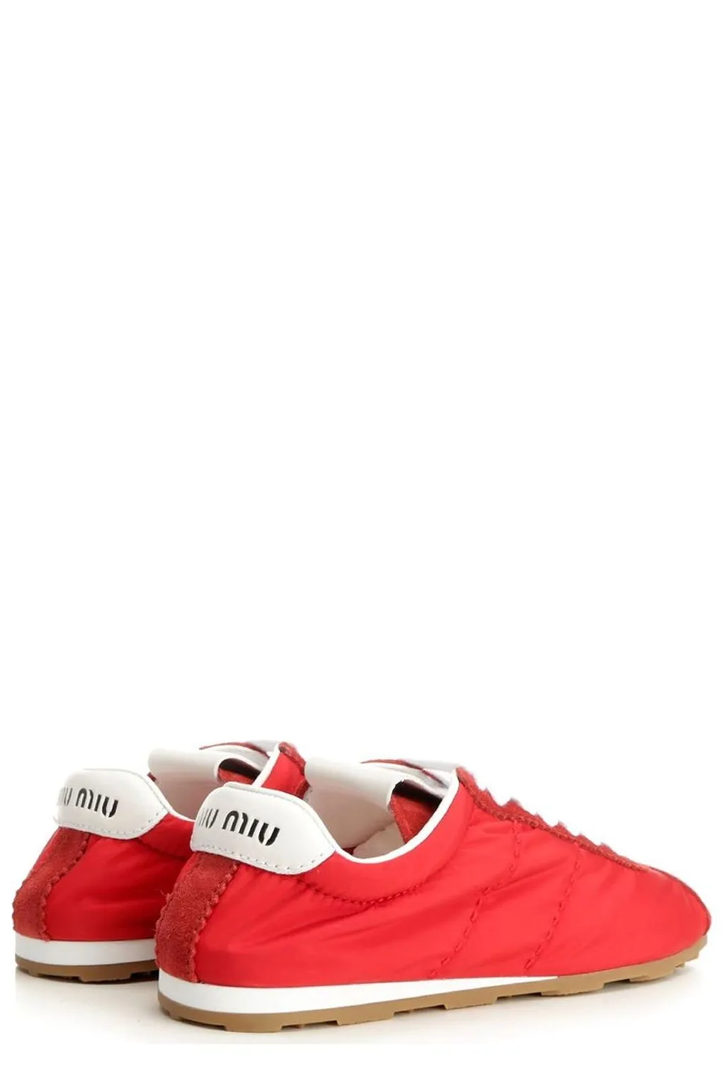 Miu Miu Plume Lace-Up Sneakers