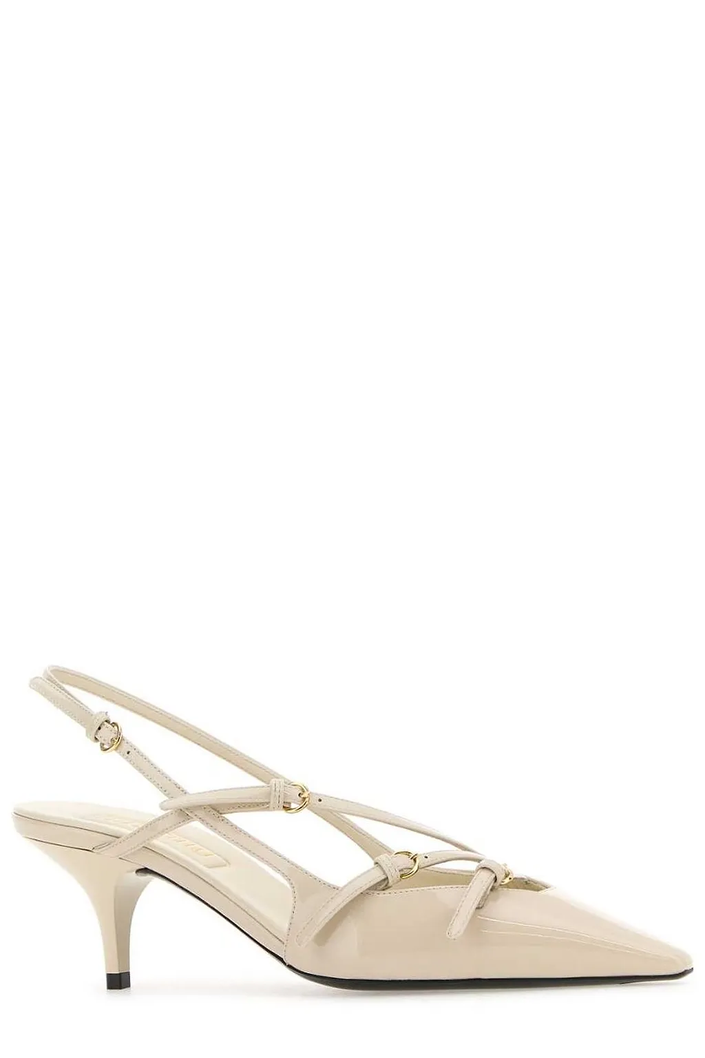 Miu Miu Pointed Toe Slingback Pumps