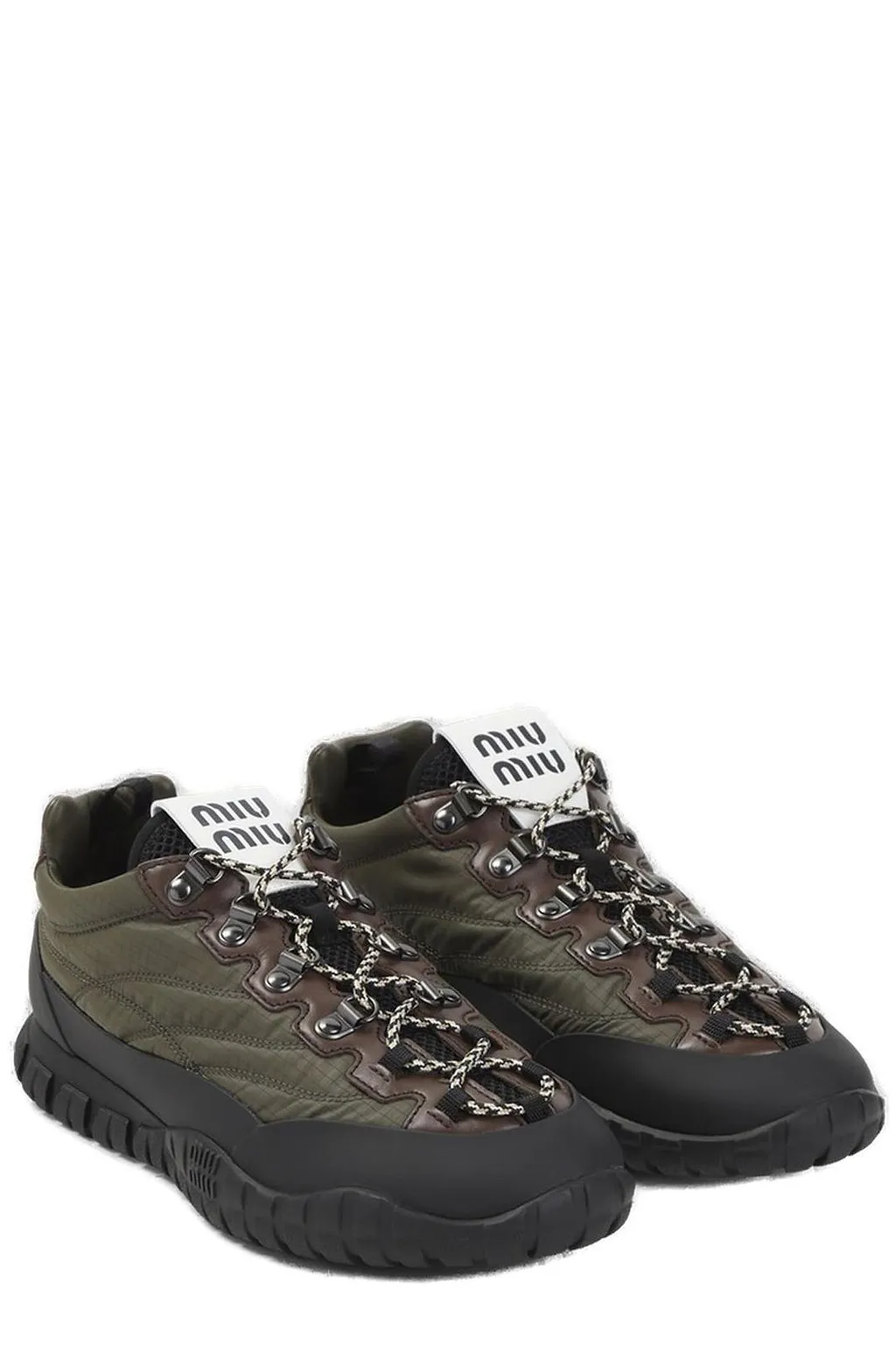 Miu Miu Quilted Hiking Sneakers