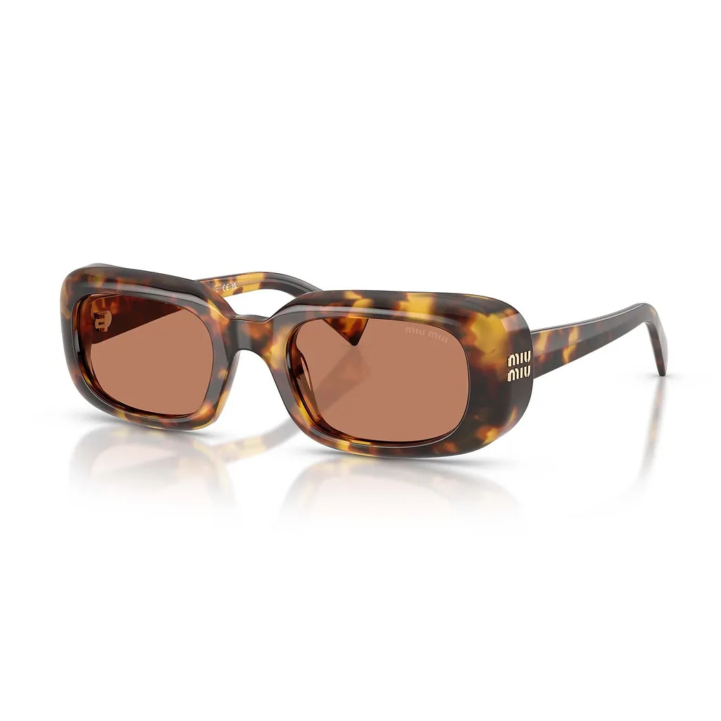 Miu Miu Rectangular Acetate Sunglasses